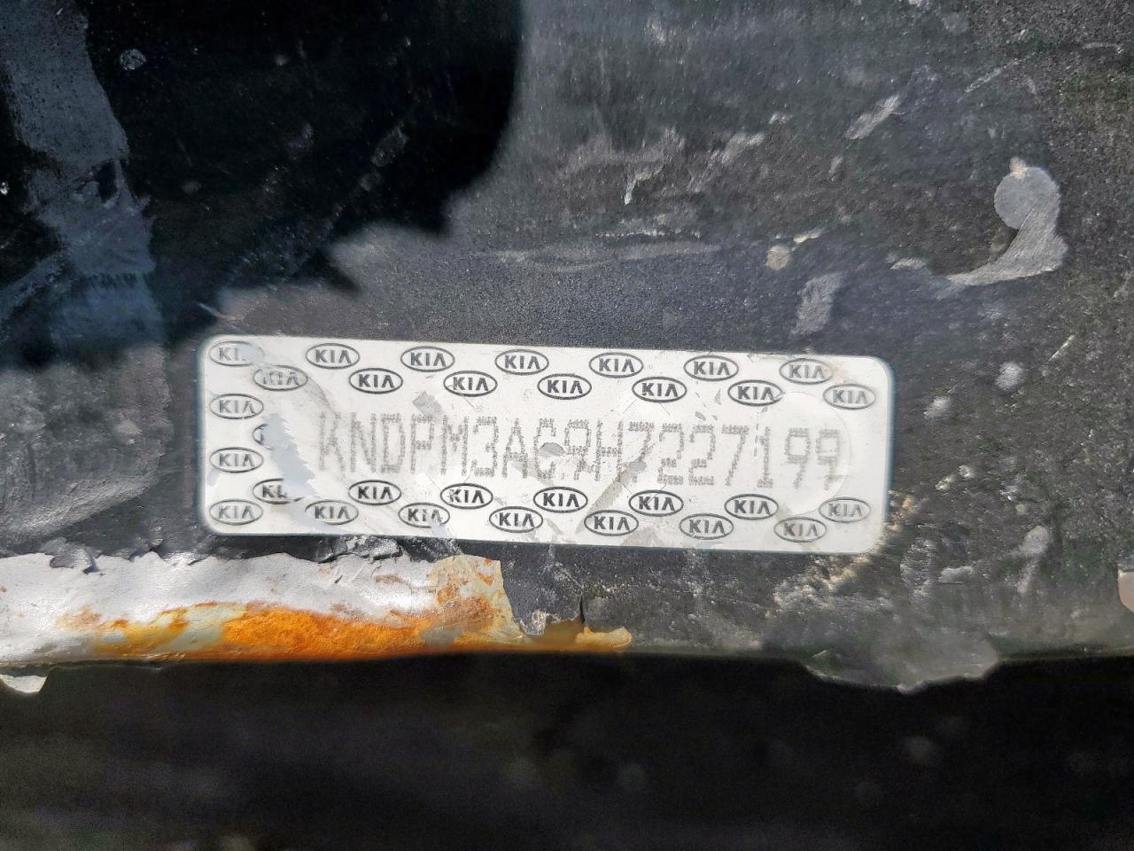 2017 Kia Sportage Lx VIN: KNDPM3AC9H7227199 Lot: 91711095