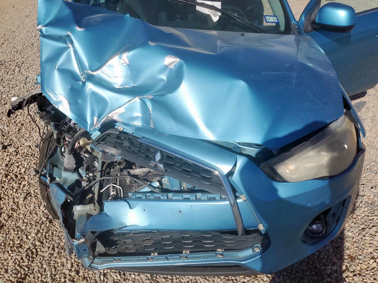 2013 Mitsubishi Outlander Sport Se VIN: 4A4AP4AU6DE011577 Lot: 92995975