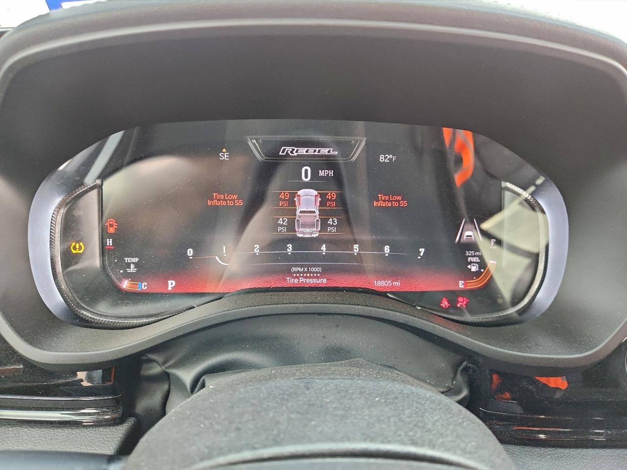 2025 Ram 1500 Rebel VIN: 1C6SRFLP9SN609188 Lot: 93683635