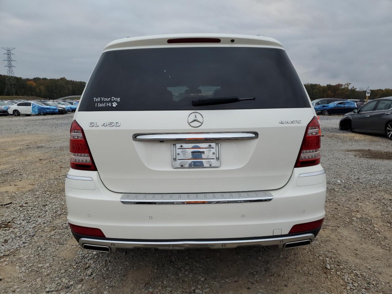 2012 Mercedes-Benz Gl 450 4Matic VIN: 4JGBF7BE9CA792507 Lot: 92045565