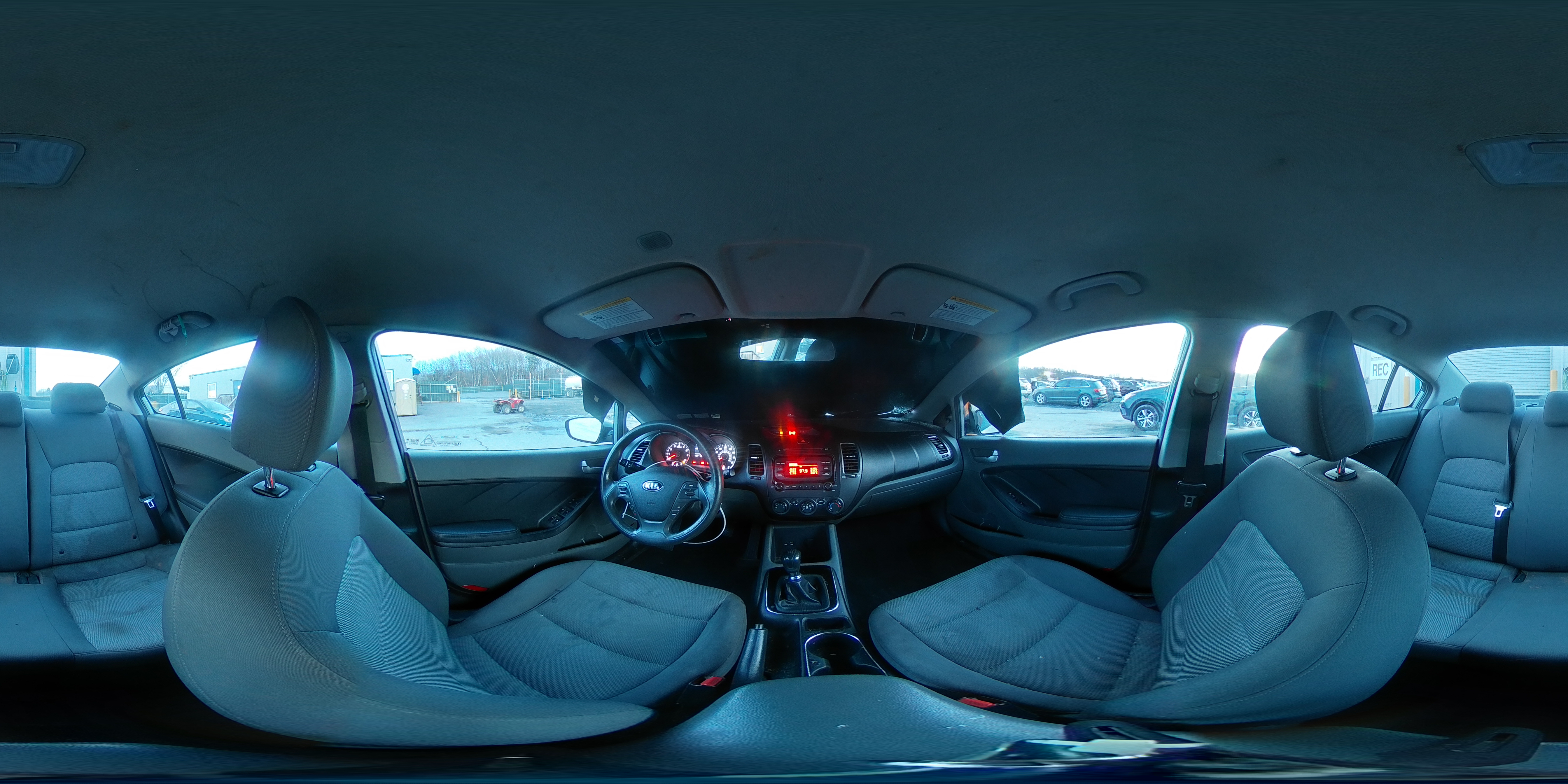 2017 Kia Forte Lx VIN: 3KPFK4A74HE046120 Lot: 93944245