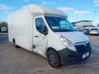 2014 VAUXHALL MOVANO 2.3 CDTI H1 CHASSIS CAB 125PS for sale at Copart CHESTER