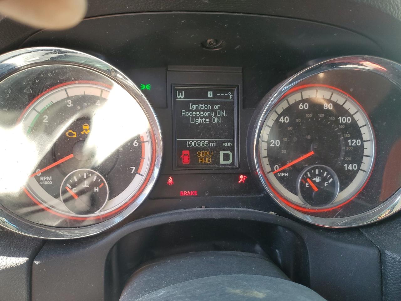 2013 Dodge Durango R/T VIN: 1C4SDJCT8DC658744 Lot: 92431185