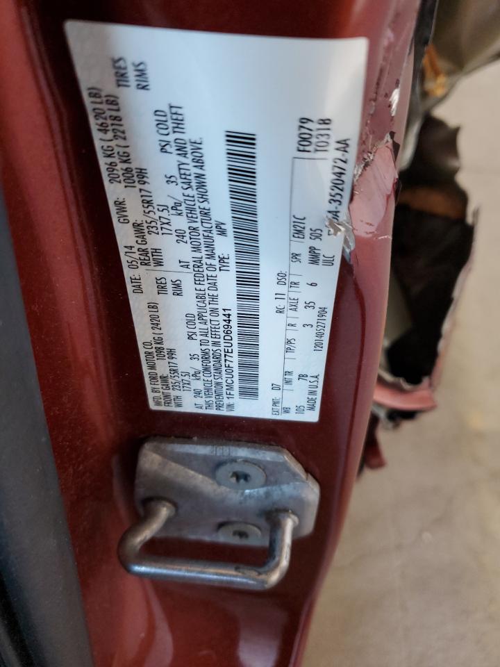 2014 Ford Escape S VIN: 1FMCU0F77EUD69441 Lot: 91525095