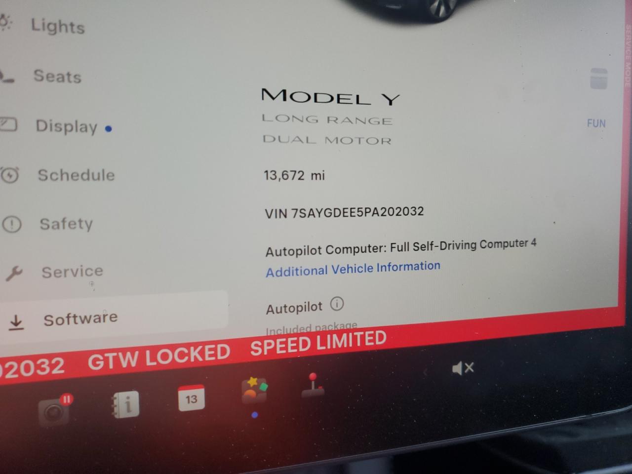2023 Tesla Model Y VIN: 7SAYGDEE5PA202032 Lot: 92797925