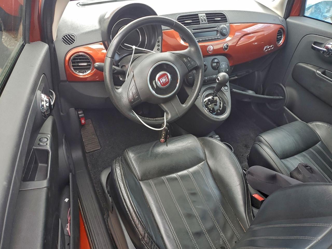 2015 Fiat 500 Lounge VIN: 3C3CFFCR6FT648029 Lot: 92030125