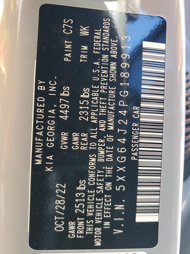 2023 Kia K5 Gt Line VIN: 5XXG64J24PG189913 Lot: 90984895
