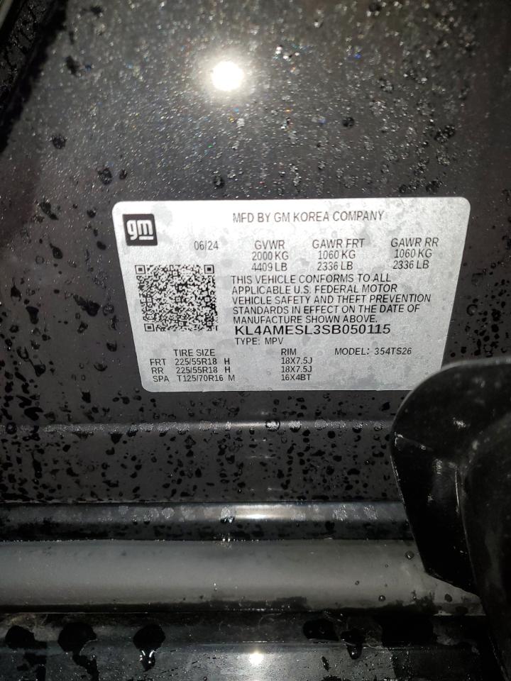 2025 Buick Encore Gx Sport Touring VIN: KL4AMESL3SB050115 Lot: 92208505