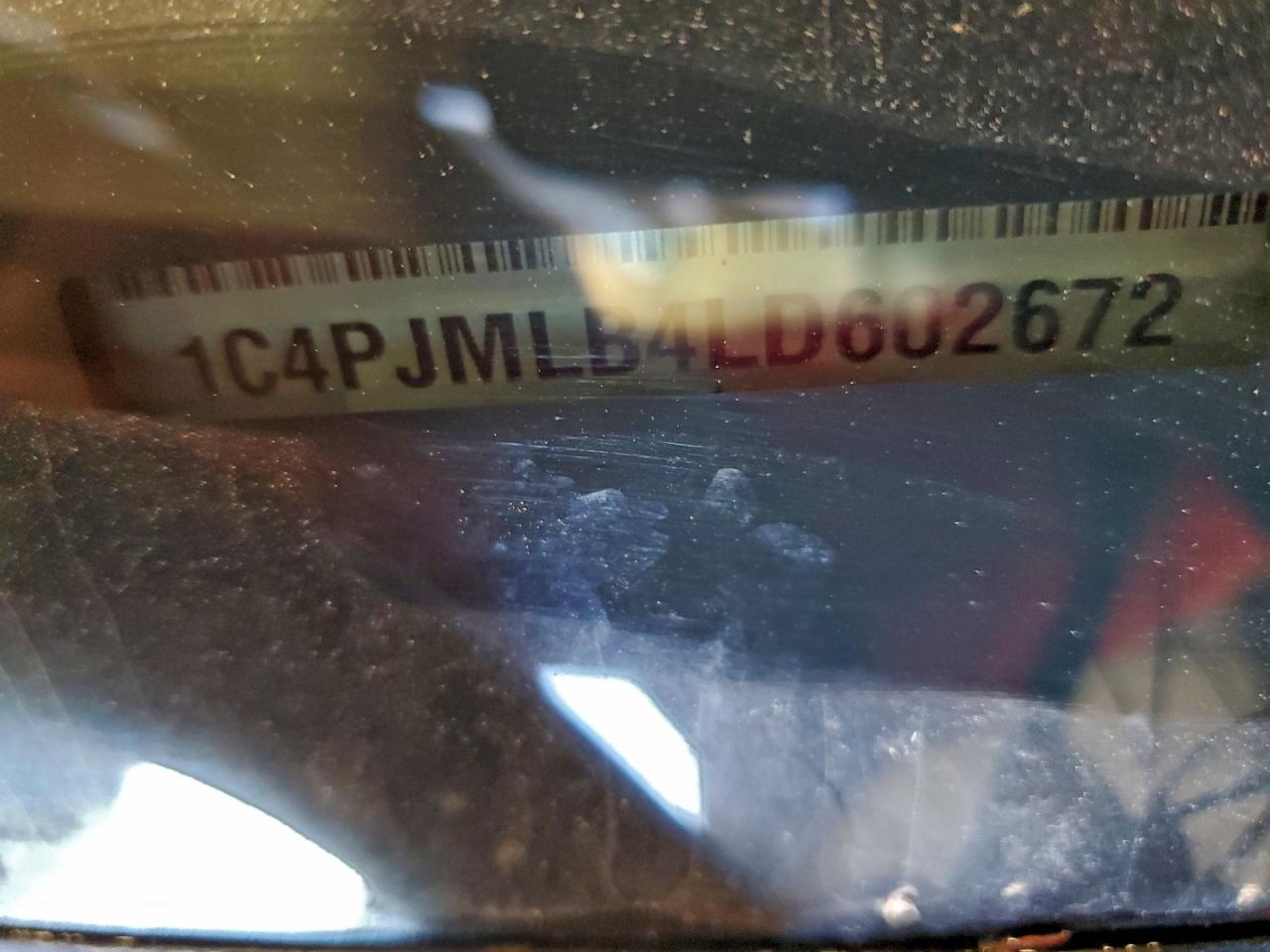 2020 Jeep Cherokee Latitude Plus VIN: 1C4PJMLB4LD602672 Lot: 93692895