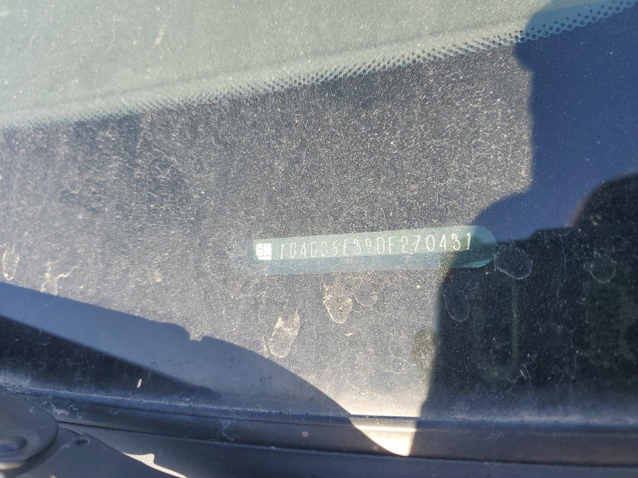 2013 Buick Lacrosse VIN: 1G4GC5E39DF270431 Lot: 92285375