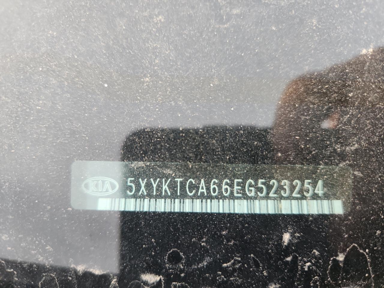 2014 Kia Sorento Lx VIN: 5XYKTCA66EG523254 Lot: 91449255