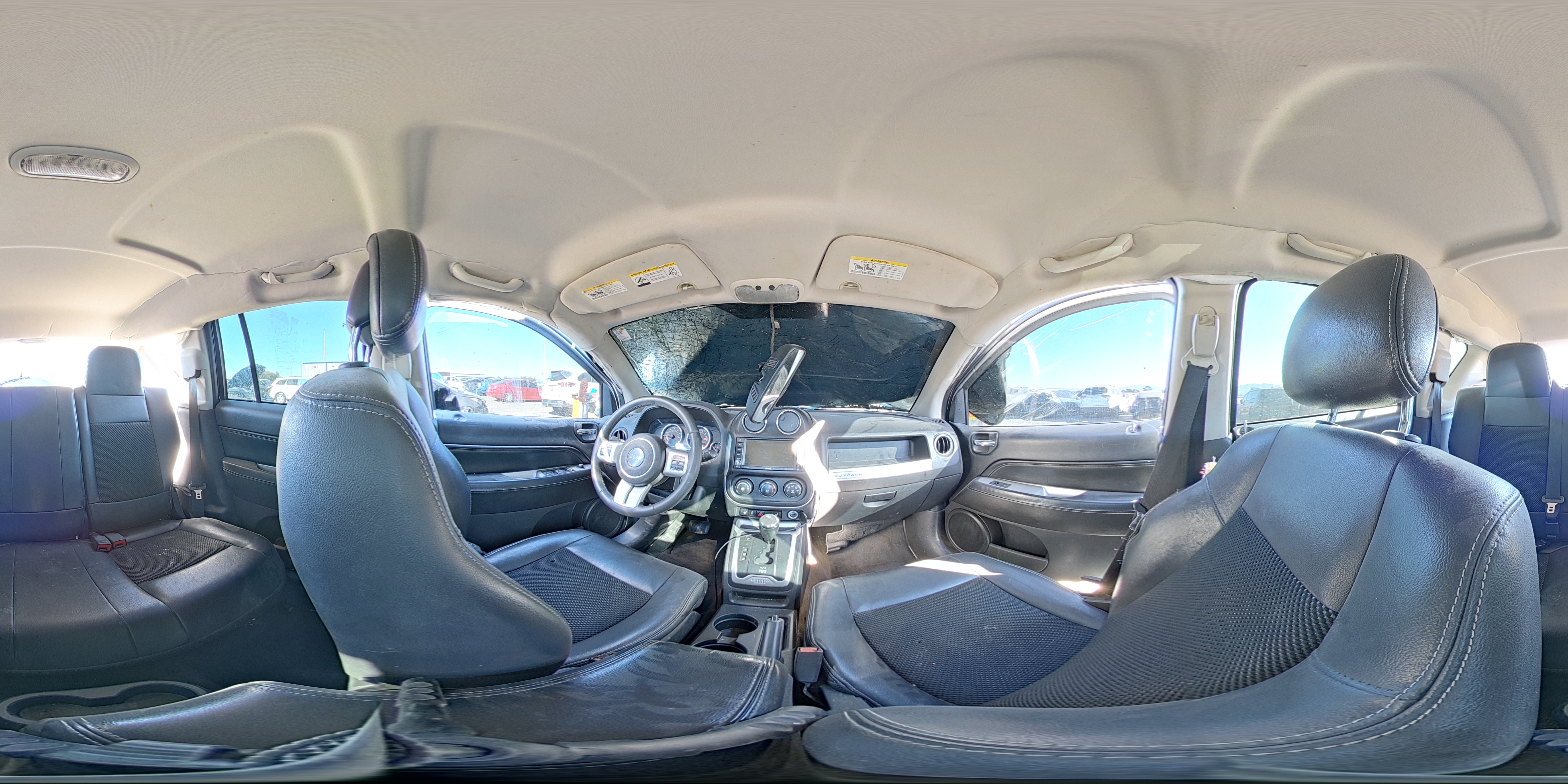 2015 Jeep Compass Latitude VIN: 1C4NJCEB2FD107146 Lot: 92188935