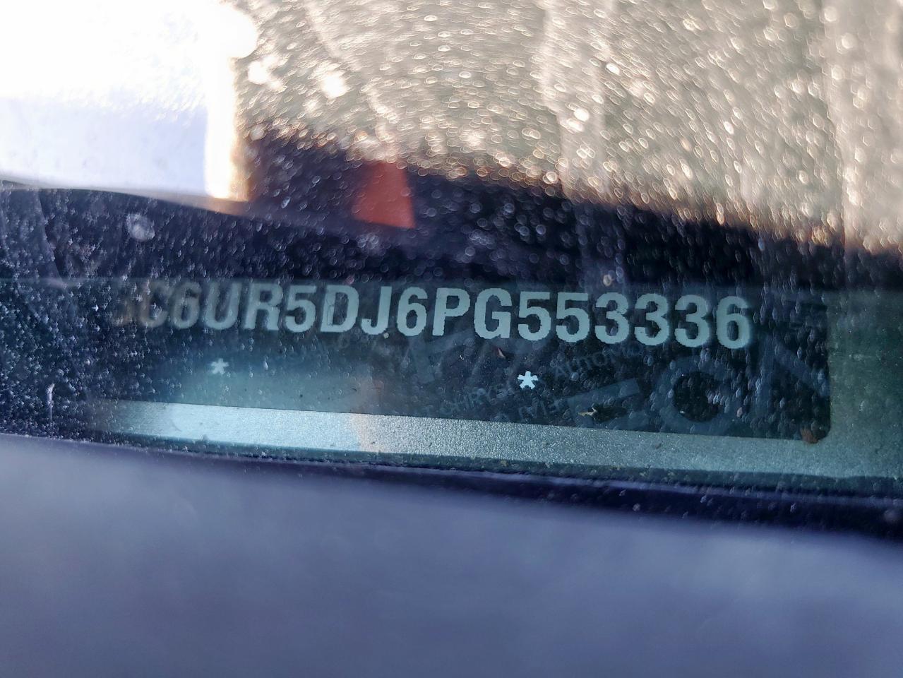 2023 Ram 2500 Big Horn VIN: 3C6UR5DJ6PG553336 Lot: 91393455