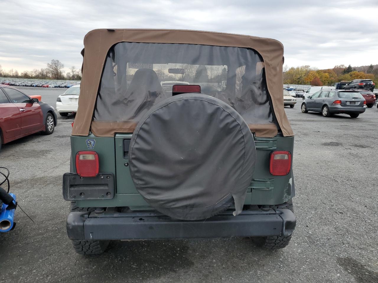 1999 Jeep Wrangler / Tj Se VIN: 1J4FY29P3XP448744 Lot: 91788845