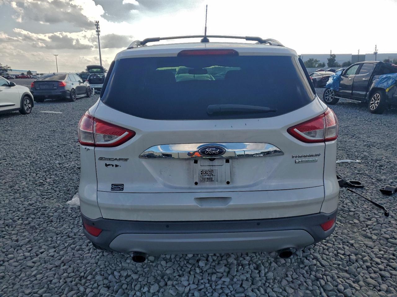 2014 Ford Escape Titanium VIN: 1FMCU0J90EUB39684 Lot: 93882485