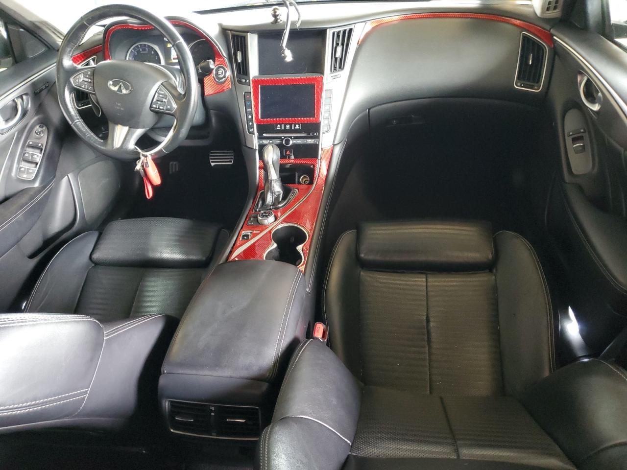 2016 Infiniti Q50 Red Sport 400 VIN: JN1FV7APXGM420998 Lot: 92048595