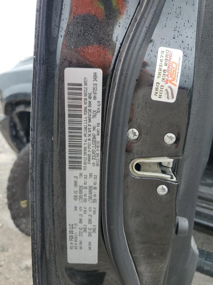 2018 Ram 2500 Laramie VIN: 3C6UR5FL3JG323047 Lot: 93941665