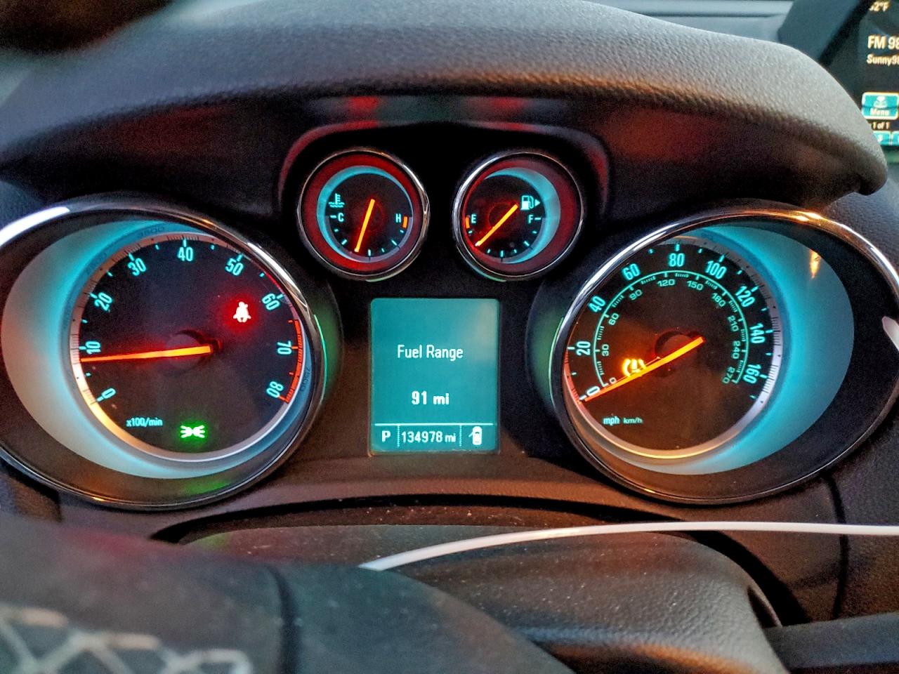 2016 Buick Encore VIN: KL4CJASB5GB614176 Lot: 93244545