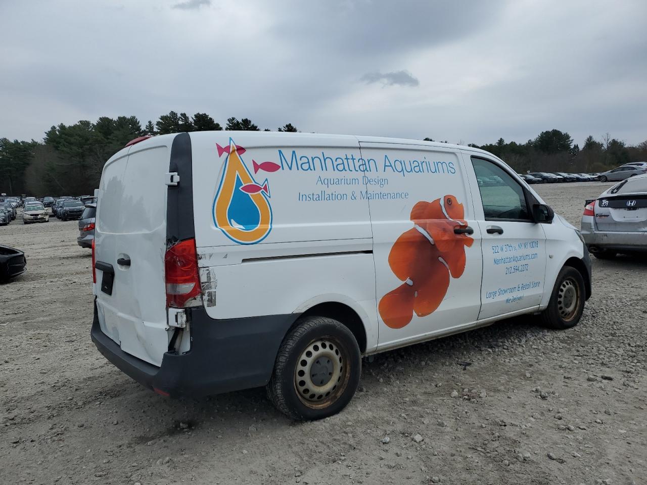 2016 Mercedes-Benz Metris VIN: WD3PG2EA8G3198515 Lot: 92526565