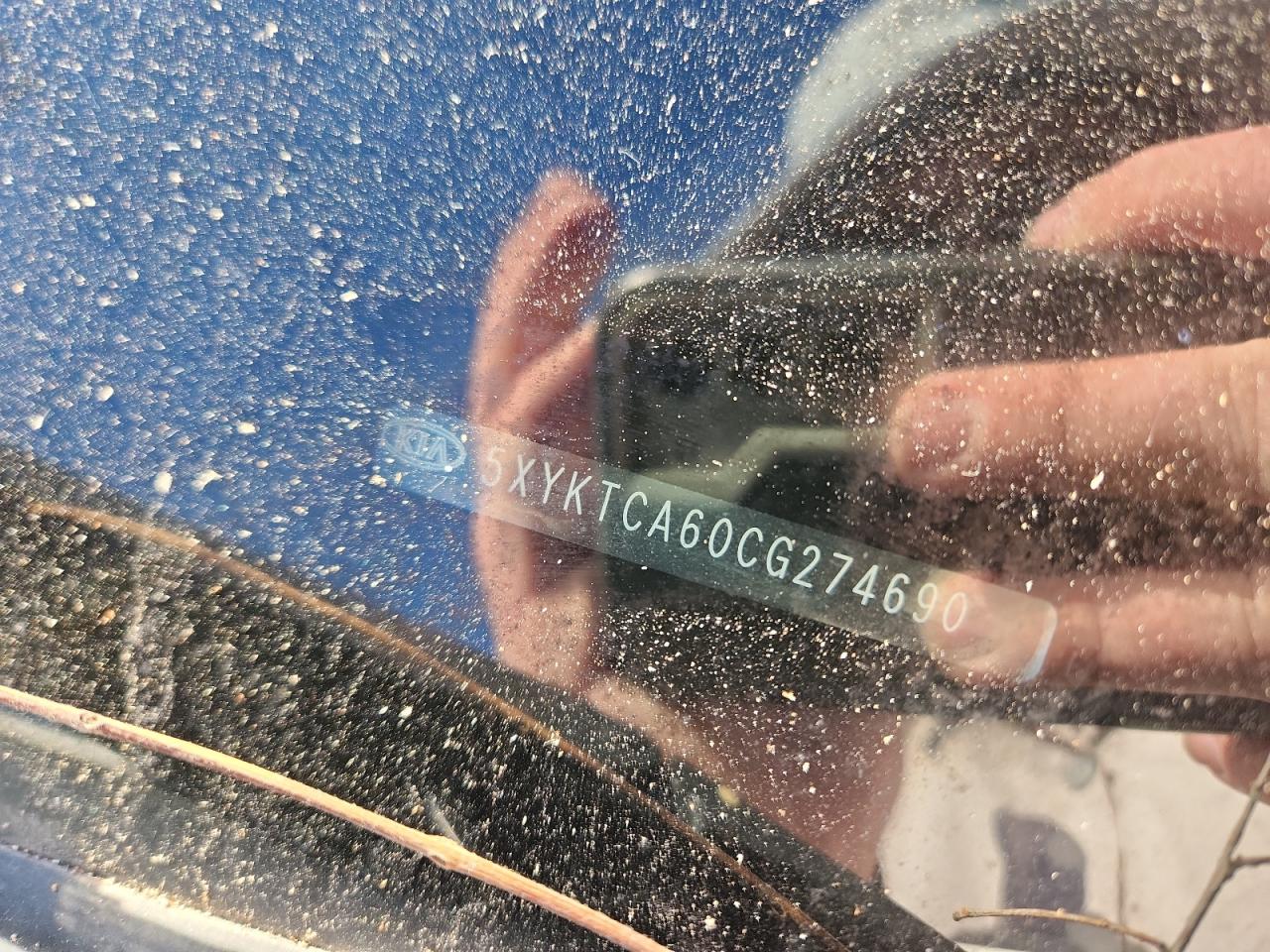 2012 Kia Sorento Base VIN: 5XYKTCA60CG274690 Lot: 93262935