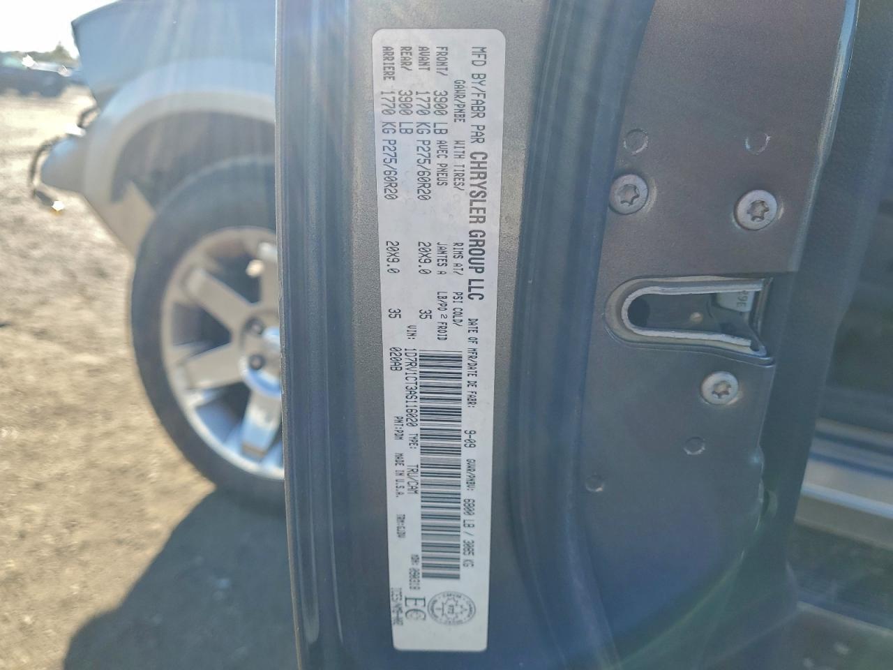 2010 Dodge Ram 1500 VIN: 1D7RV1CT3AS116020 Lot: 93736805