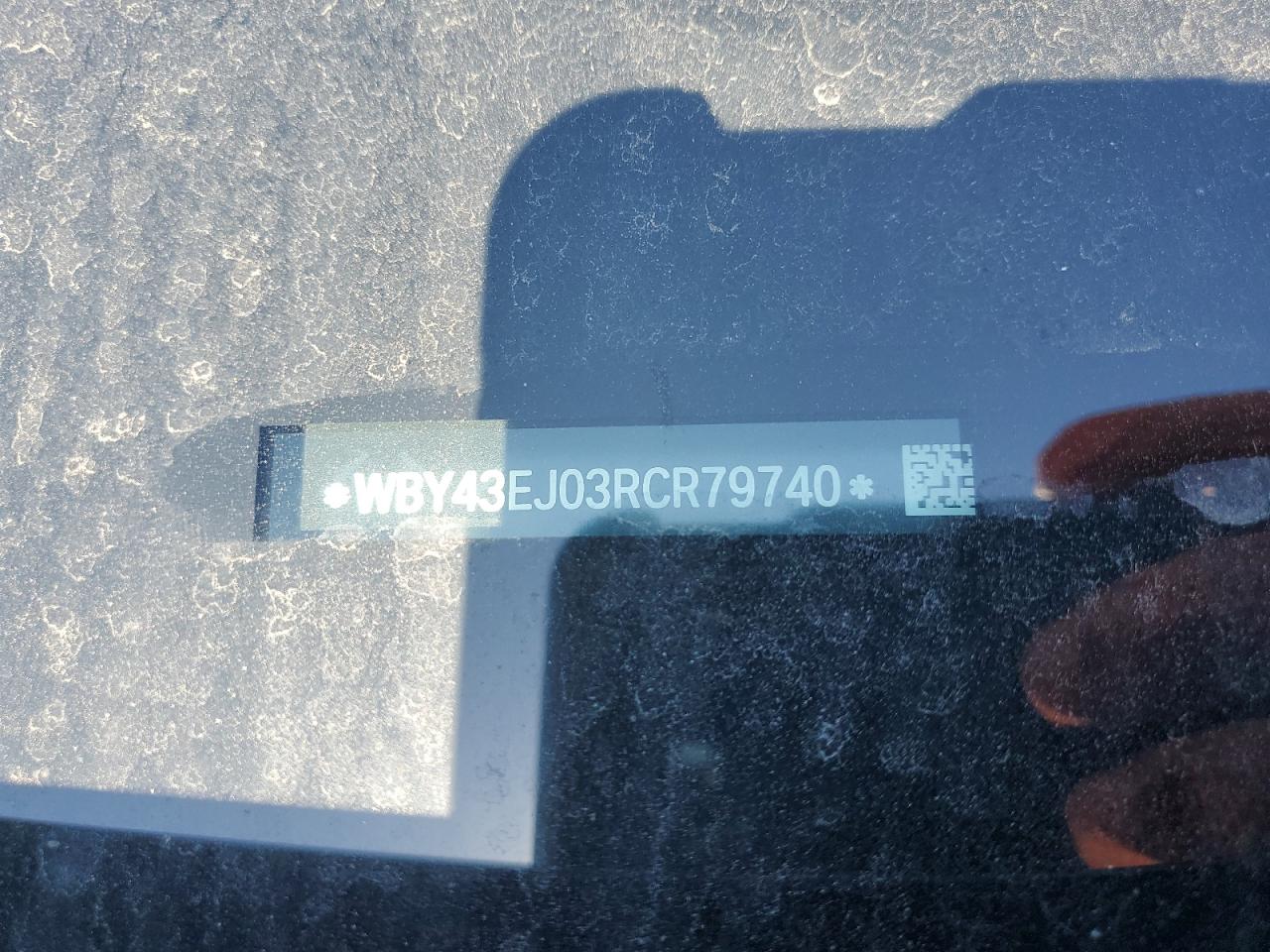 2024 BMW I7 Edrive50 VIN: WBY43EJ03RCR79740 Lot: 91674855