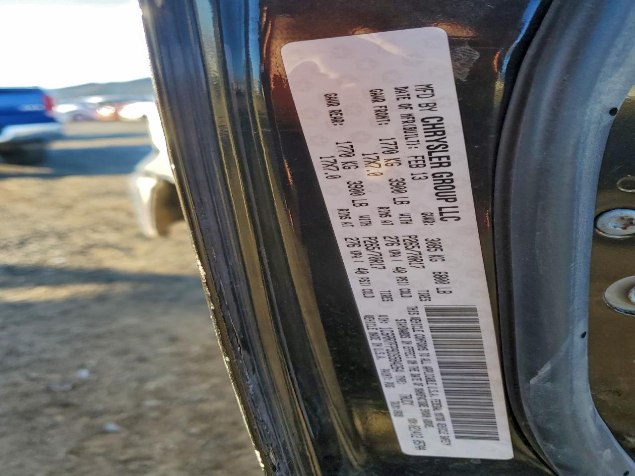 2013 Ram 1500 St VIN: 1C6RR7FP9DS584264 Lot: 93895575