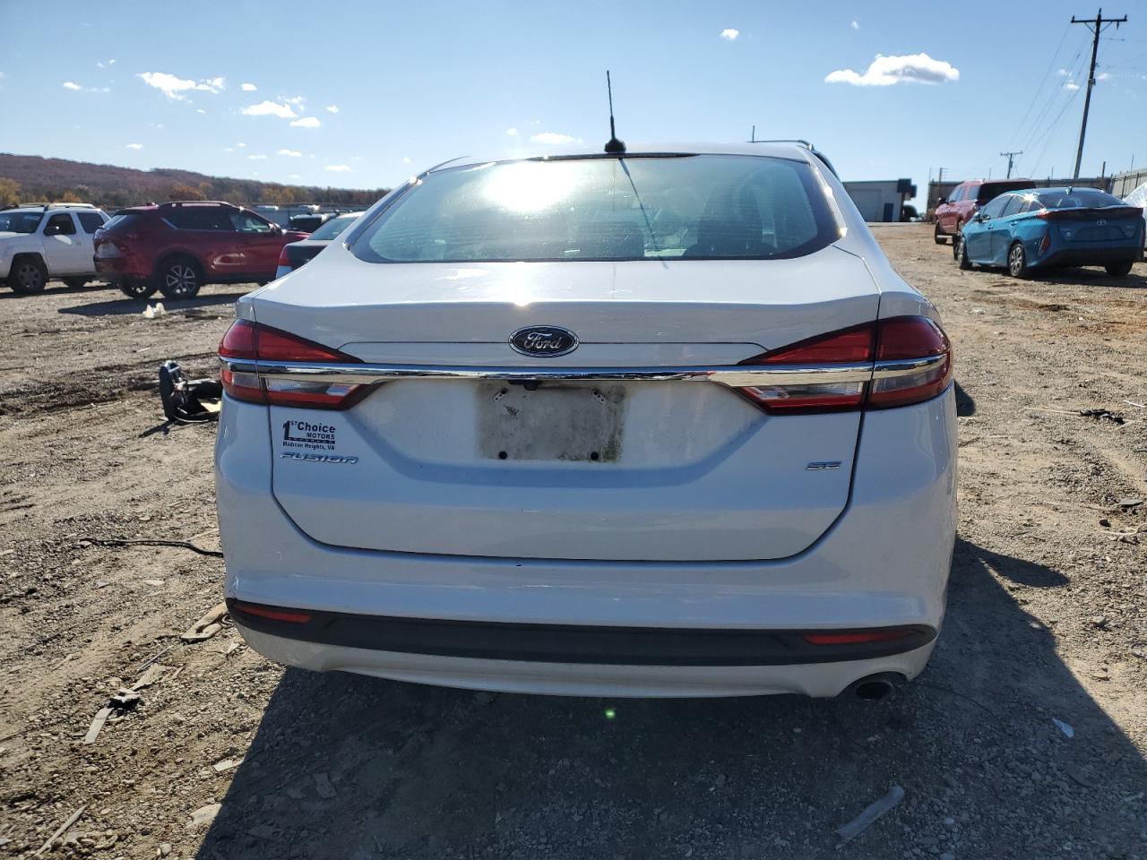 2017 Ford Fusion Se VIN: 3FA6P0H74HR125589 Lot: 92081595