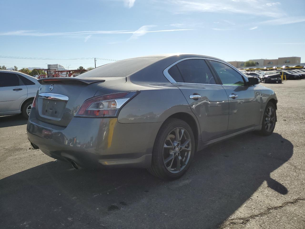 2014 Nissan Maxima S grey null gas 1N4AA5AP4EC496894 photo #4