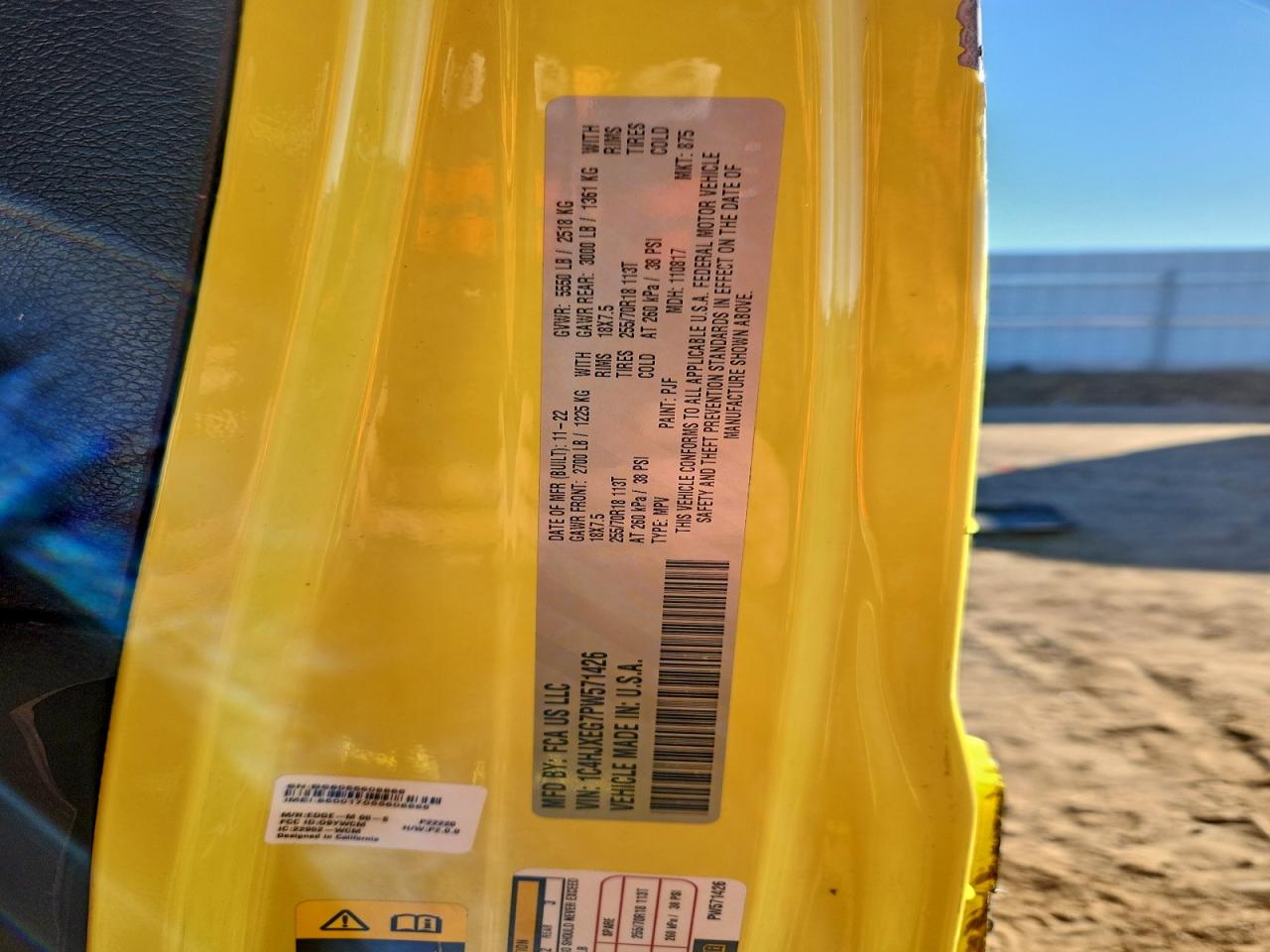 2023 Jeep Wrangler Sahara VIN: 1C4HJXEG7PW571426 Lot: 94291745