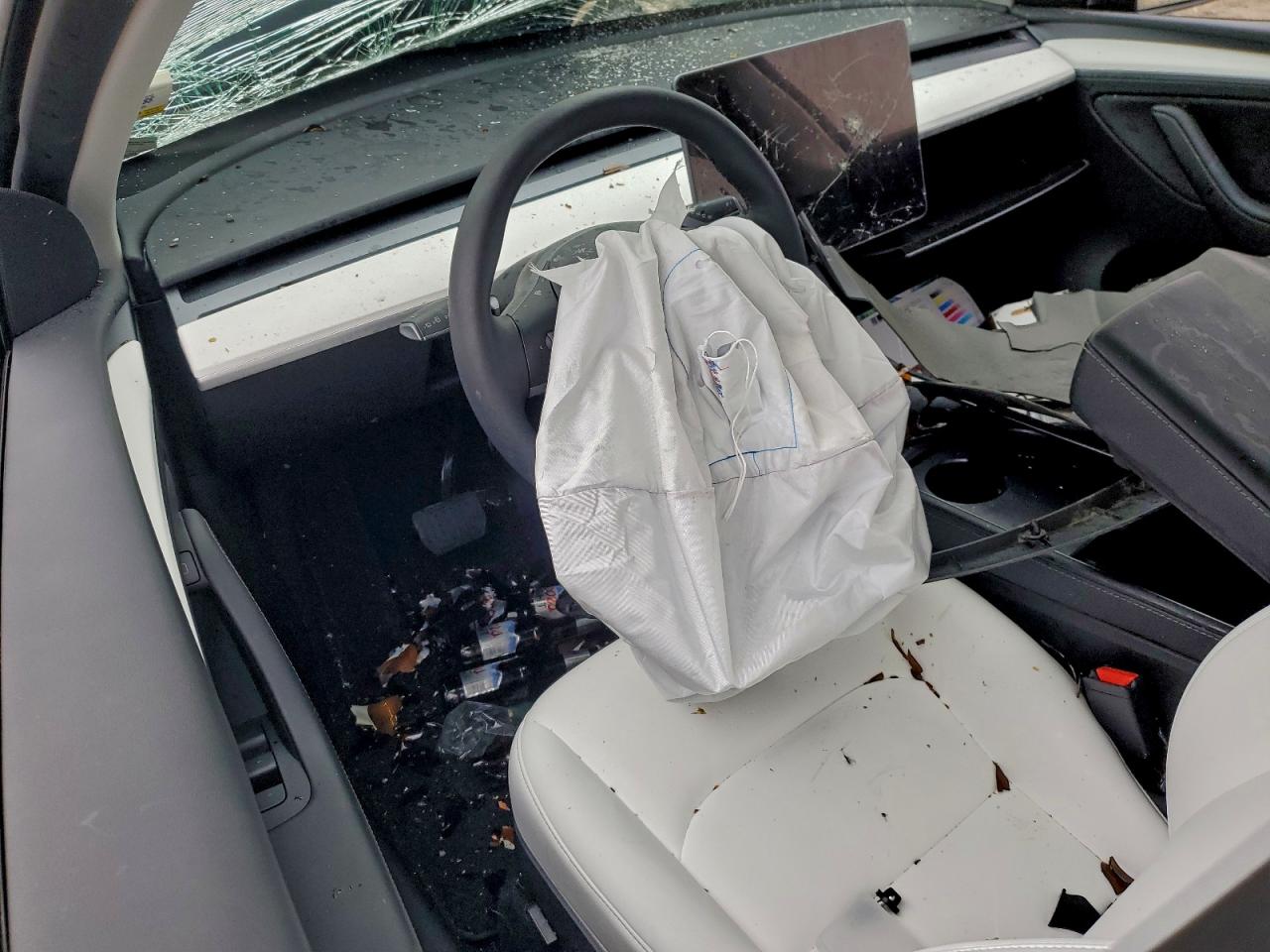 2025 Tesla Model Y VIN: 7SAYGDED5SA371466 Lot: 93948115