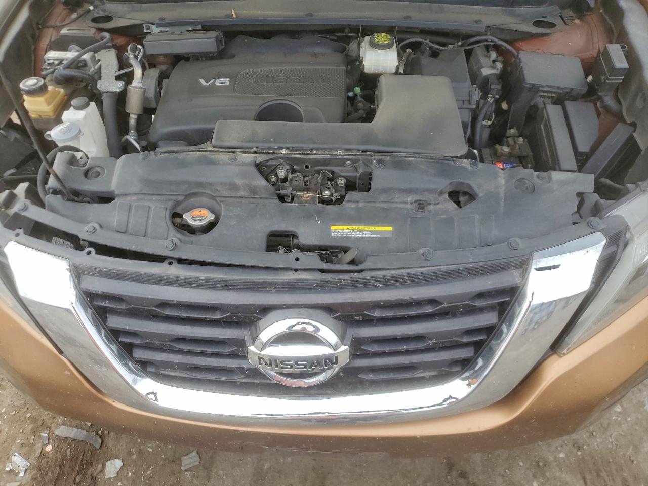 2017 Nissan Pathfinder S VIN: 5N1DR2MM6HC611611 Lot: 94444185