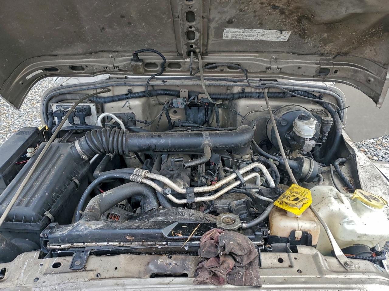 2003 Jeep Wrangler / Tj Sahara VIN: 1J4FA59S13P311953 Lot: 93897165