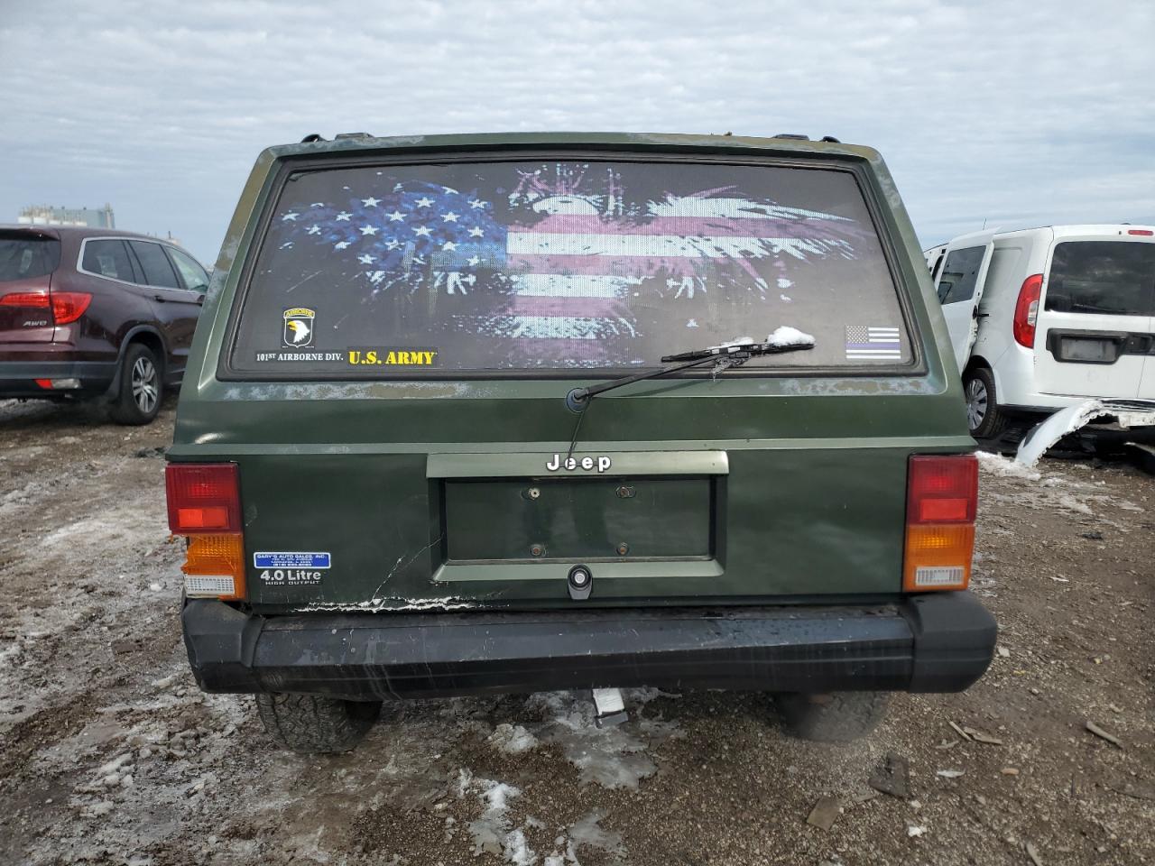 1996 Jeep Cherokee Sport VIN: 1J4FJ68S1TL206568 Lot: 92190365