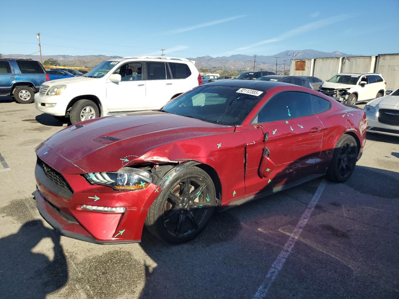 FORD ALL Models 2019. Lot# 92112385. VIN 1FA6P8TH1K5118902. Photo 1