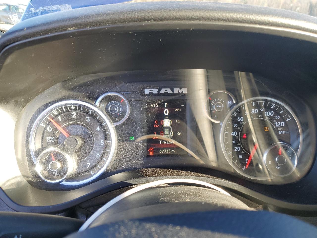 2019 Ram 1500 Big Horn/Lone Star VIN: 1C6SRFBT8KN756813 Lot: 89661865