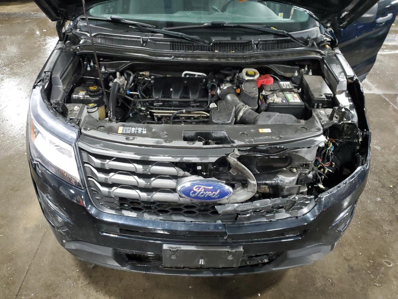 2017 Ford Explorer Police Interceptor VIN: 1FM5K8AR3HGD92949 Lot: 93119045