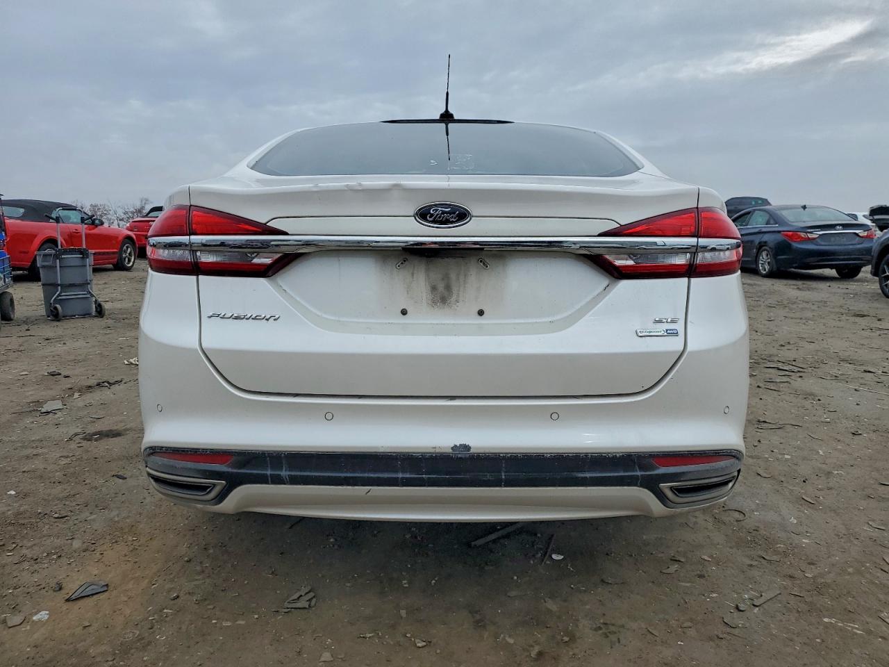 2017 Ford Fusion Se VIN: 3FA6P0T95HR304376 Lot: 92761935