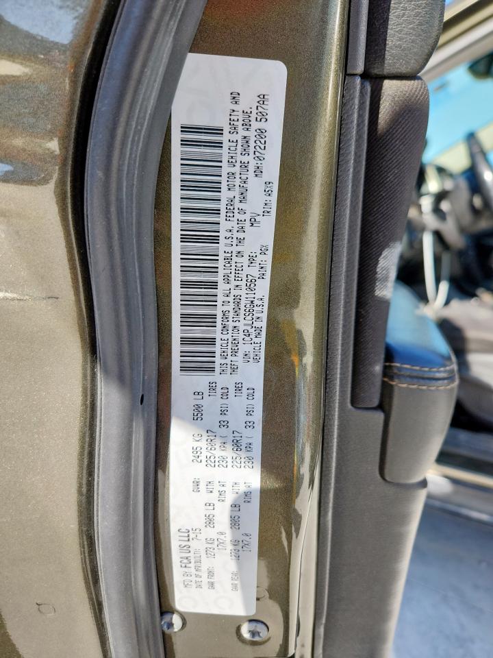 2016 Jeep Cherokee Latitude VIN: 1C4PJLCS6GW110567 Lot: 92310865