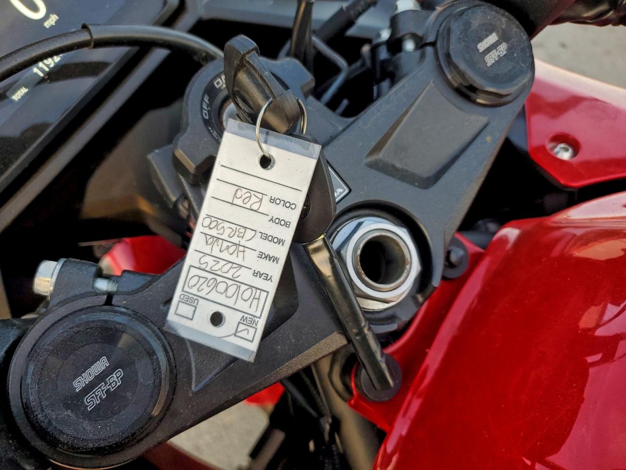 2025 Honda Cbr500 Ra VIN: MLHPC7056S5100620 Lot: 92911555