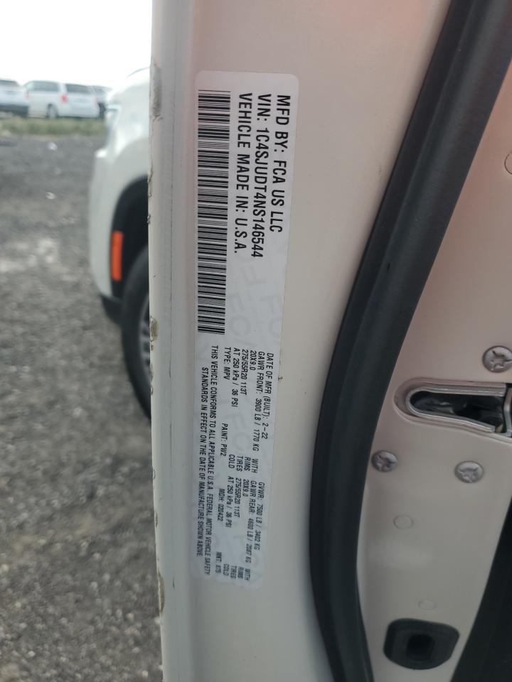 2022 Jeep Wagoneer Series Iii VIN: 1C4SJUDT4NS146544 Lot: 91514525