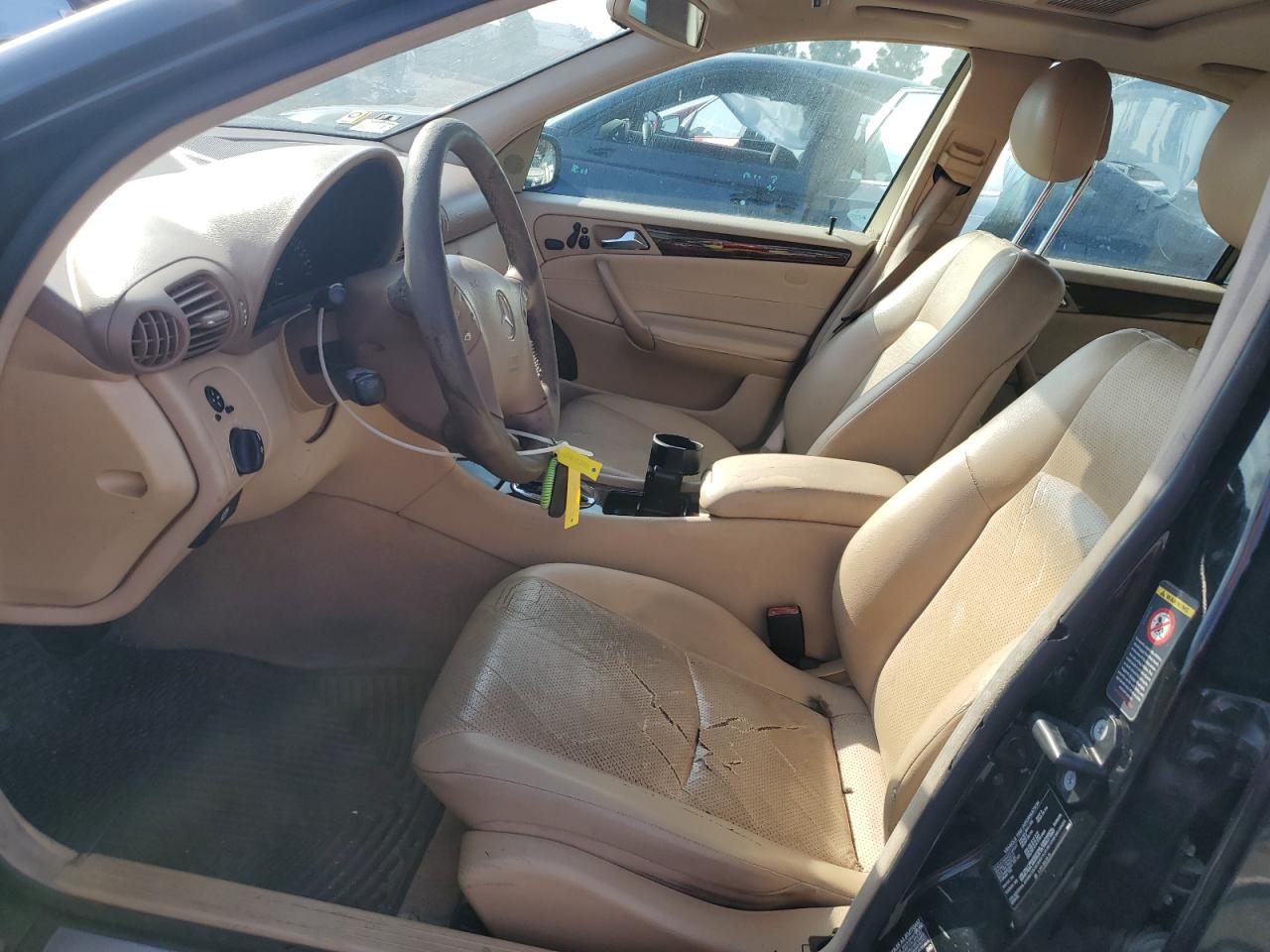 2001 Mercedes-Benz C 320 VIN: WDBRF64J61F036199 Lot: 90716365