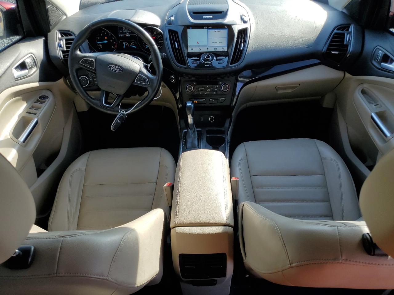 2017 Ford Escape Titanium VIN: 1FMCU9J90HUE29643 Lot: 91447455