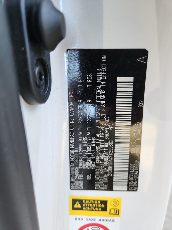 2015 Lexus Rx 350 Base VIN: 2T2BK1BA2FC299662 Lot: 93014115