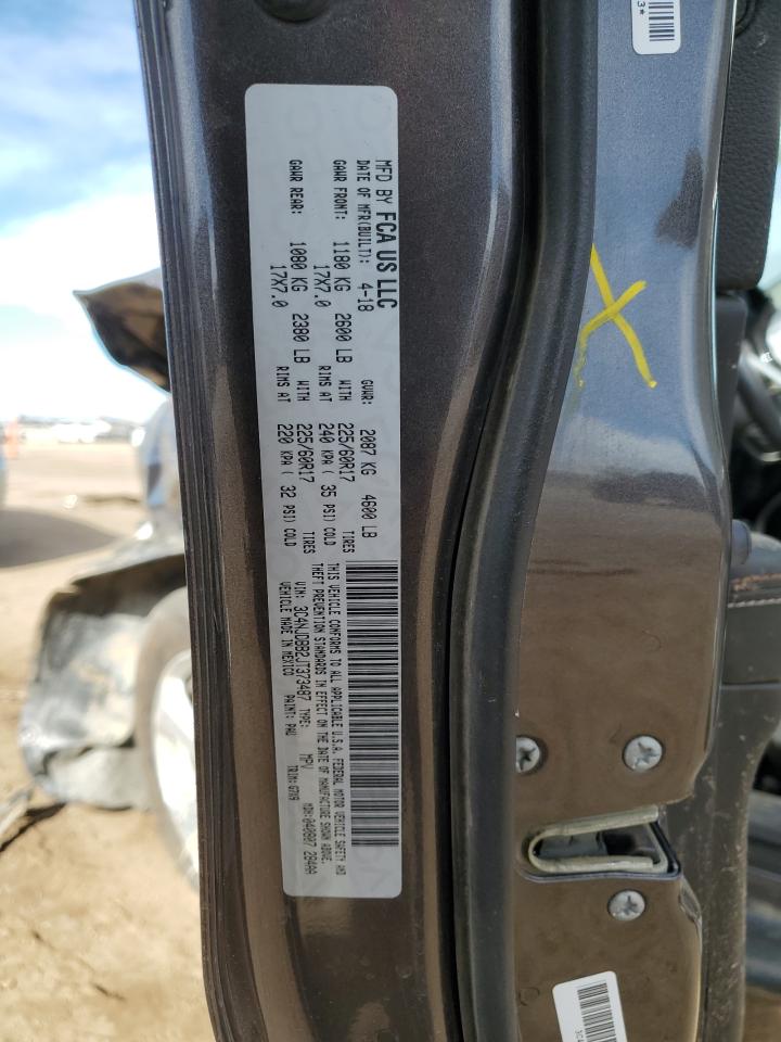 2018 Jeep Compass Latitude VIN: 3C4NJDBB2JT373487 Lot: 91321085