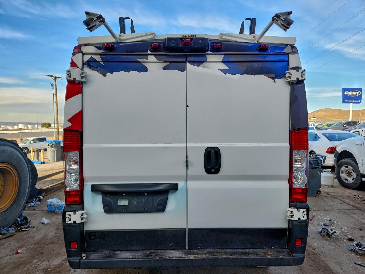 2021 Ram Promaster Utility / Service Van VIN: 3C6LRVAG8ME520995 Lot: 93450625