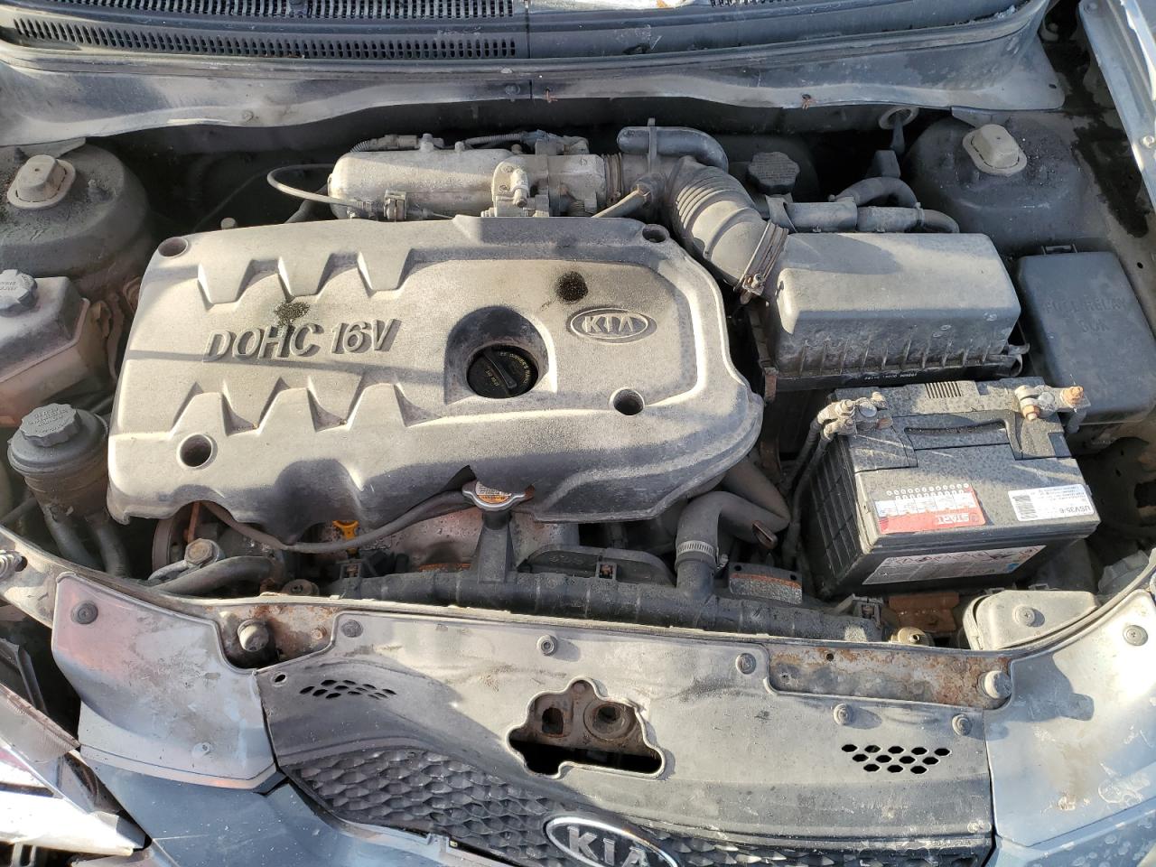 2009 Kia Rio Base VIN: KNADE223296566738 Lot: 91555525