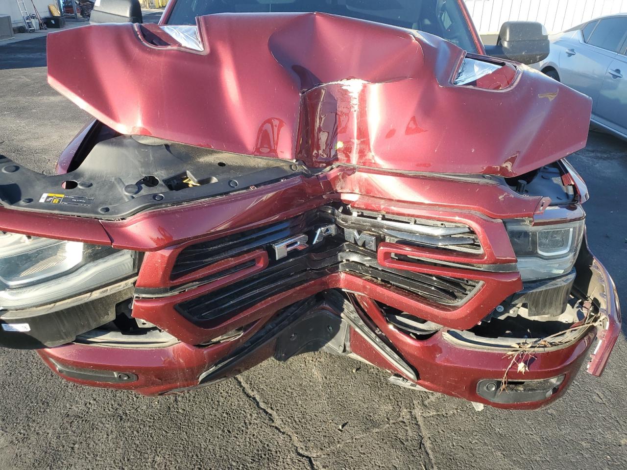 2021 Ram 1500 Laramie VIN: 1C6SRFJT6MN800358 Lot: 93753615