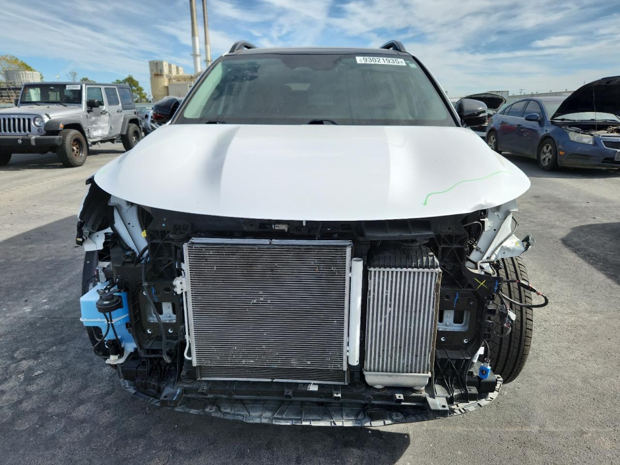 2022 Kia Sorento Sx VIN: 5XYRKDLF9NG123287 Lot: 93021935