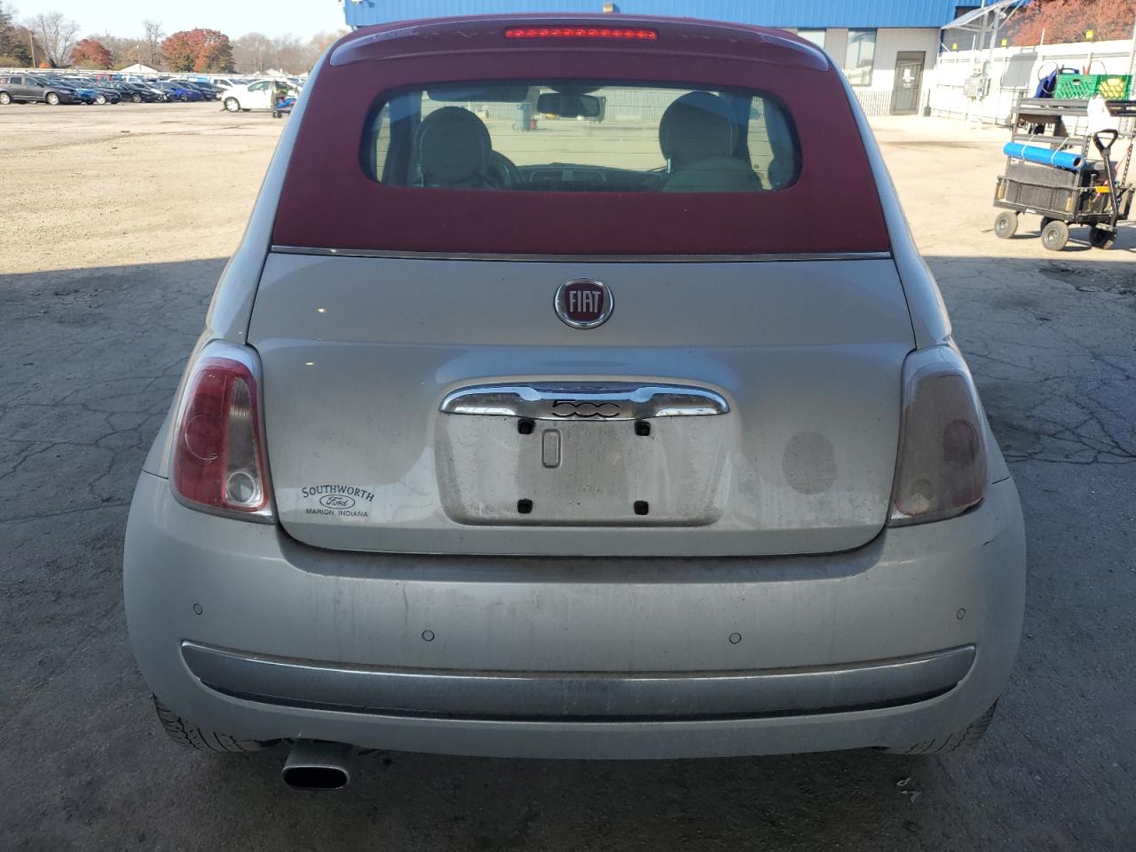 2013 Fiat 500 Lounge VIN: 3C3CFFER3DT718502 Lot: 92878855